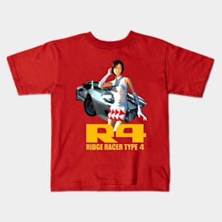 Ridge Racer Type 4 R4 Kids T-Shirt